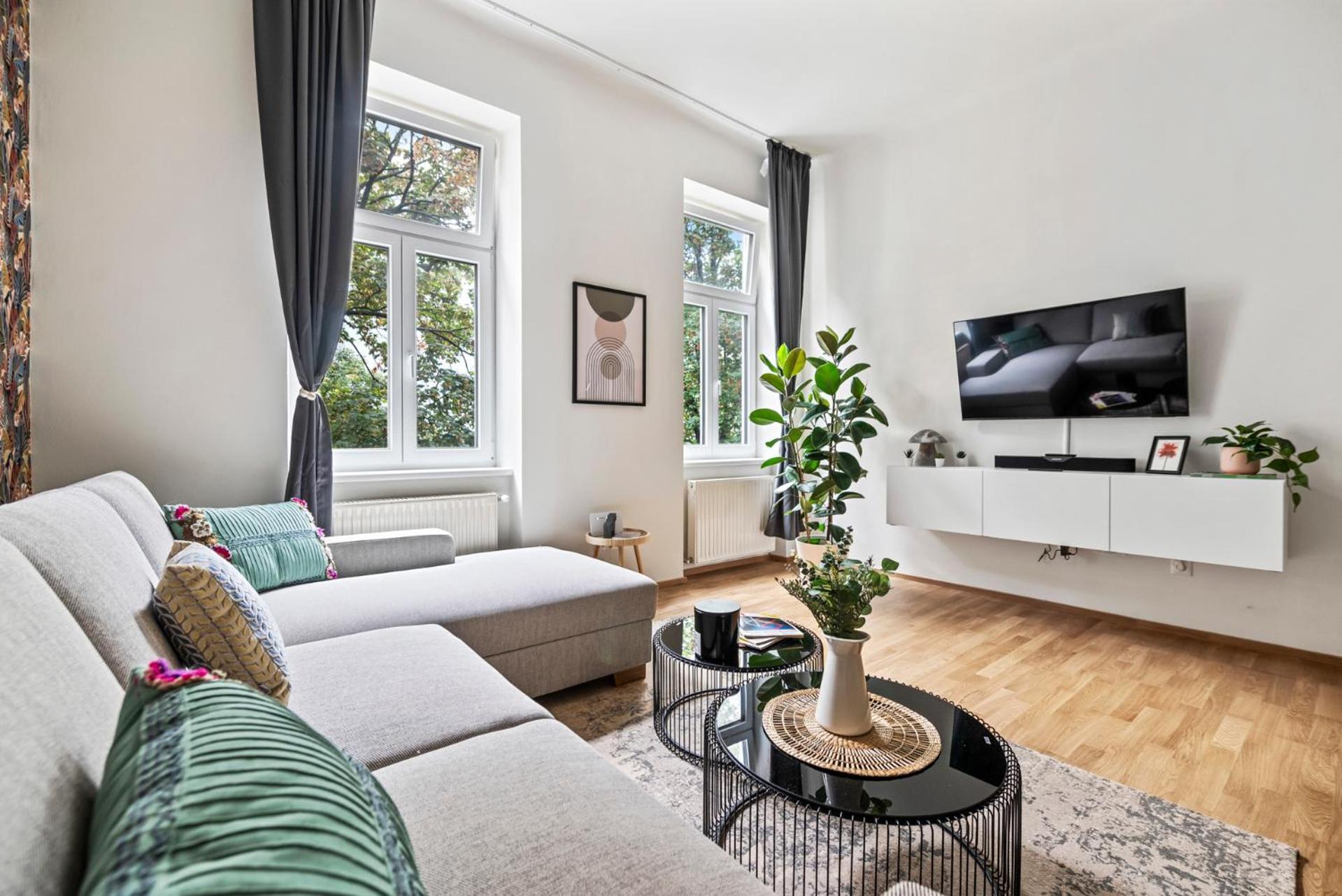 Cozy, Generous City Apartment - 10 Min To City-Centre - Contactless 24H Check-In فيينا المظهر الخارجي الصورة